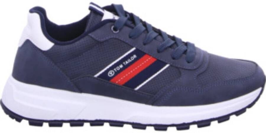 Tom Tailor Casual veterschoenen in blauw