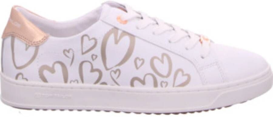 Tom Tailor Casual Veterschoenen in Wit