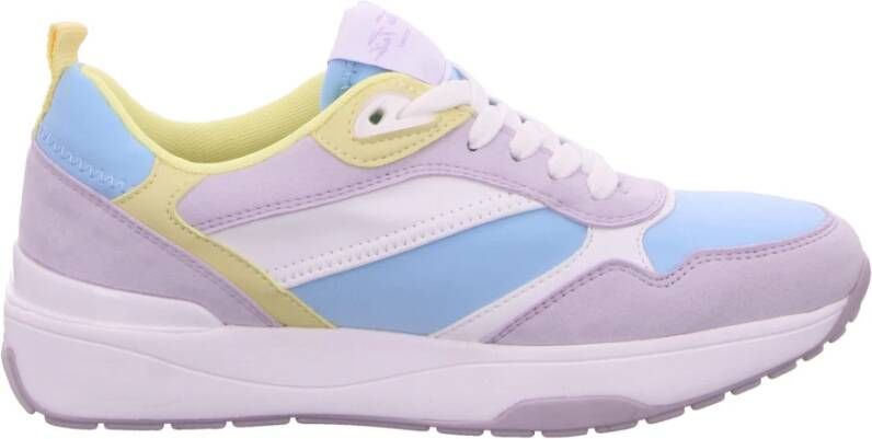 Tom Tailor Lavendel Witte Dames Sneakers