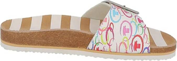 Tom Tailor Witte Comfort Sandalen voor Dames