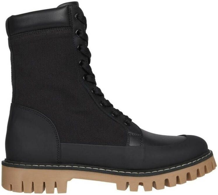 Tommy Hilfiger Hoge veterschoenen TH CASUAL LACE UP BOOT in chunky stijl