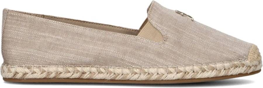 Tommy Hilfiger Beige Chambray Espadrilles