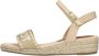 Tommy Hilfiger espadrilles beige Meisjes Textiel Logo 33 - Thumbnail 4