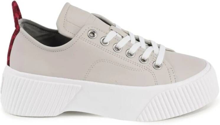 Tommy Hilfiger Beige Platform Sneakers