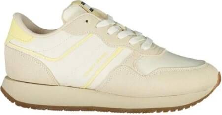 Tommy Hilfiger Beige Polyester Casual Sneakers