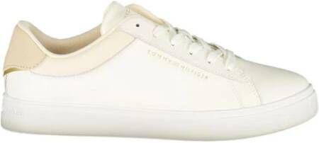 Tommy Hilfiger Plateausneakers ESSENTIAL COURT SNEAKER vrijetijdsschoen lage schoen veterschoen met logo-opdruk