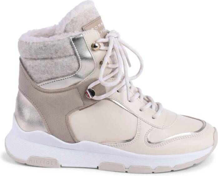Tommy Hilfiger Winterlaarzen TH OUTDOOR BOOTIE met contrastdetails