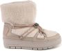 Tommy Hilfiger Teddy Snowboot Stijlvolle Laarzen Beige Dames - Thumbnail 5