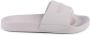 Tommy Hilfiger Beige Slide Sandaal Comfortabel - Thumbnail 1