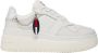 TOMMY JEANS Tjw Retro Basket Flatform Sneakers Leren Sneaker Dames Wit - Thumbnail 9