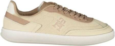 Tommy Hilfiger Plateausneakers TH HERITAGE SNEAKER PERF vrijetijdsschoen lage schoen veterschoen met th-logo-borduring