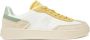 Tommy Hilfiger Beige Suède Sneakers met Geborduurd Logo - Thumbnail 1