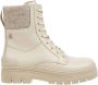 Tommy Hilfiger Beige Vetersluiting Enkellaarsje Beige Dames - Thumbnail 1