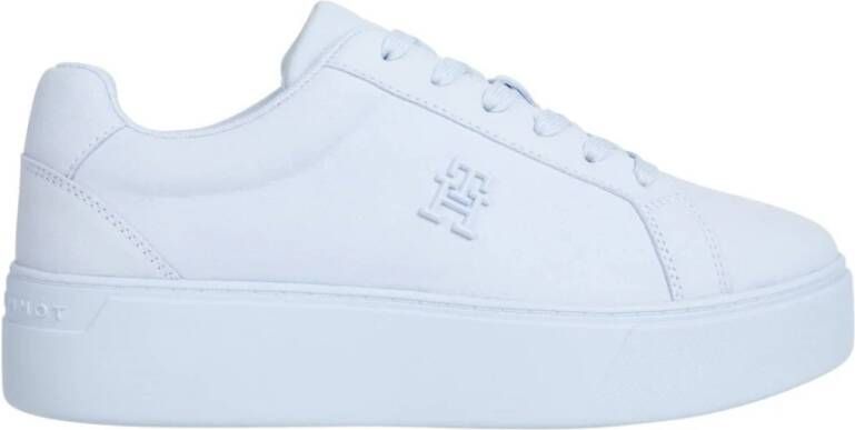 Tommy Hilfiger Blauwe Breezy Court Sneakers Blue Dames