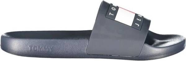 TOMMY JEANS Badslippers POOL SLIDE ESS zomerschoen badschoens slippers met opvallende logo-vlag - Foto 12