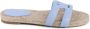 Tommy Hilfiger Blauwe Jute Espadrille Sandalen - Thumbnail 1