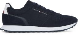 Tommy Hilfiger Sneakers NEW RUNNER EVA MIX FLAG vrijetijdsschoen halfschoen veterschoen met gepolsterde schacht