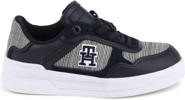 Tommy Hilfiger Blauwe Lage Sneakers TH Logo - Foto 2