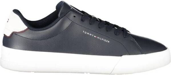 Tommy Hilfiger Sneakers TH COURT LTH DETAIL ESS vrijetijdsschoen lage schoen veterschoen met zijlijk logo-opdruk - Foto 2