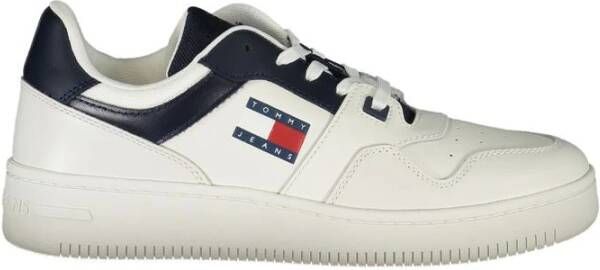 Tommy Hilfiger Blauwe Leren Heren Sneaker