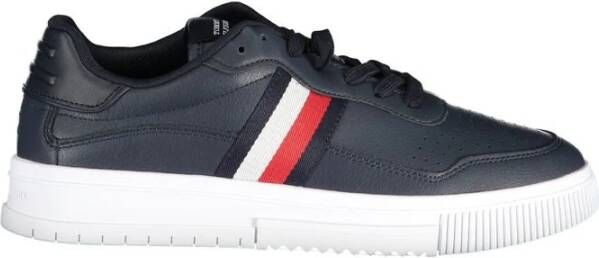 Tommy Hilfiger Hoogwaardige sneakers met opvallend logo Blue Heren