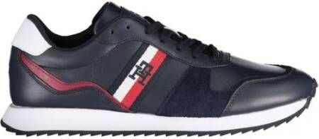 Tommy Hilfiger Blauwe Polyester Sneaker voor Mannen