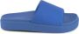 Tommy Hilfiger Blauwe Pool Slide Flip Flops Blue Dames - Thumbnail 6