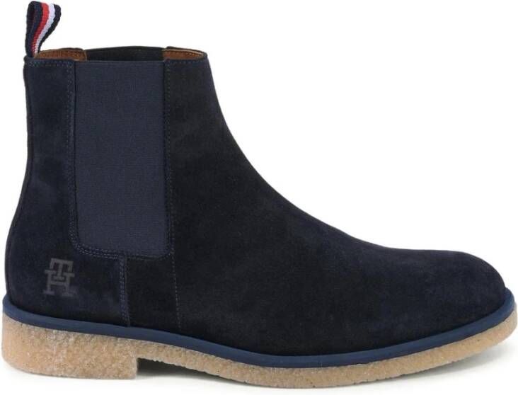 Tommy Hilfiger Laarzen HILFIGER CREPE SUEDE CHELSEA - Foto 2