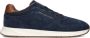 Tommy Hilfiger Blauwe Suede Hybrid Sneakers voor Heren - Thumbnail 1