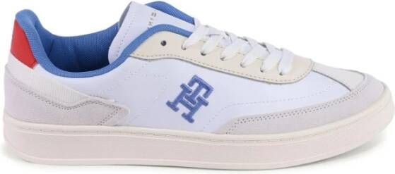Tommy Hilfiger Blauwe Suède Veterschoenen