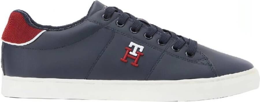 Tommy Hilfiger Sneakers CORE VULC VARSITY MONOGRAM met contrastbeleg