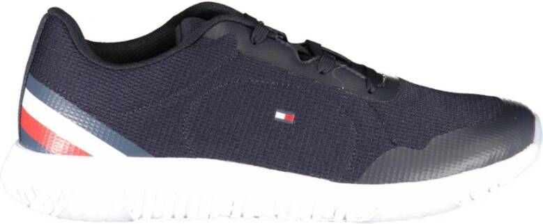 Tommy Hilfiger Blue Sneakers Blauw Heren