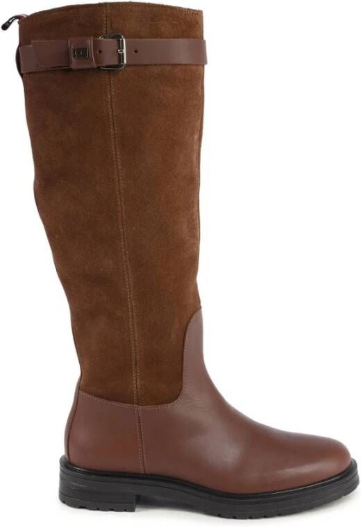 Tommy Hilfiger Laarzen CASUAL ESSENTIAL BELT LONGBOOT