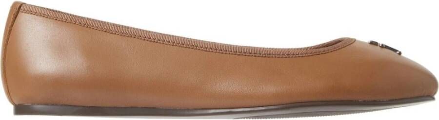 Tommy Hilfiger Bruine Gesloten Ballerina Schoenen Brown Dames