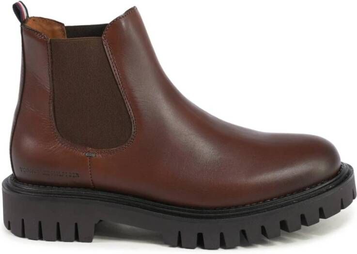 Tommy Hilfiger Chelsea boots met labeldetails model 'PREMIUM'
