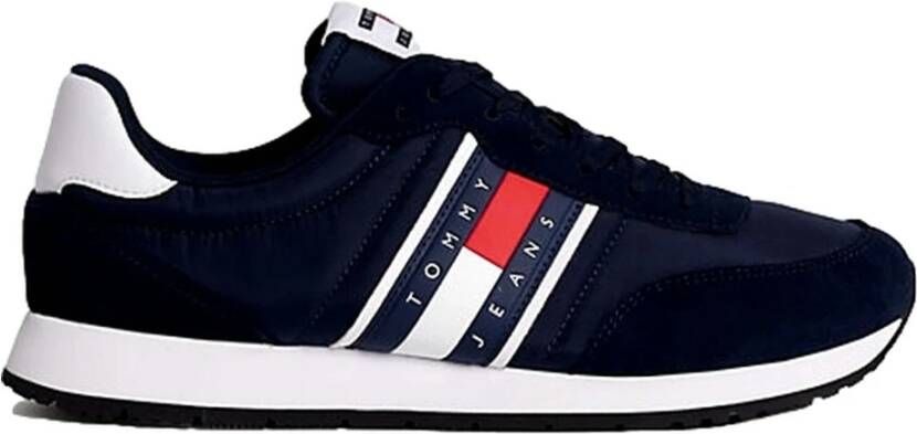 TOMMY JEANS Sneakers TJM RUNNER CASUAL ESS vrijetijdsschoen lage schoen veterschoen met zijlogo-vlag - Foto 4