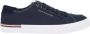 Tommy Hilfiger Casual Sneakers Collectie in Katoenmix Blue Heren - Thumbnail 2