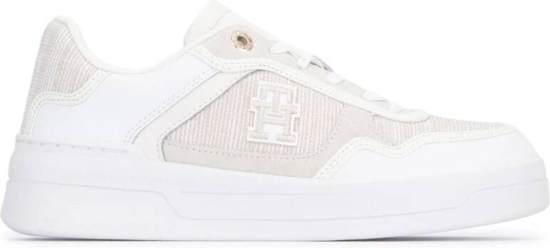 Tommy Hilfiger Casual Sneakers voor Dagelijks Gebruik White Dames