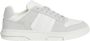Tommy Hilfiger Sportieve witte vetersneakers met contrastdetails White Heren - Thumbnail 6