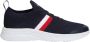 Tommy Hilfiger Lage Sneakers MODERN RUNNER KNIT STRIPES - Thumbnail 1