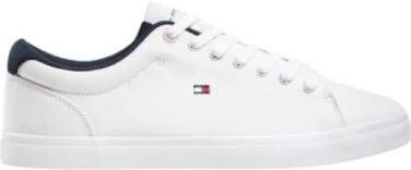 Tommy Hilfiger Chambray Vulcanized Sneakers White Heren