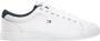 Tommy Hilfiger Sneakers H2285ARLOW 1D met zijlogo-vlag vrijetijdsschoen lage schoen veterschoen - Thumbnail 2