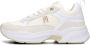 TOMMY HILFIGER Lage Sneakers Dames Th Chunky Feminine Maat: 37 Materiaal: Leer Kleur: Wit - Thumbnail 3