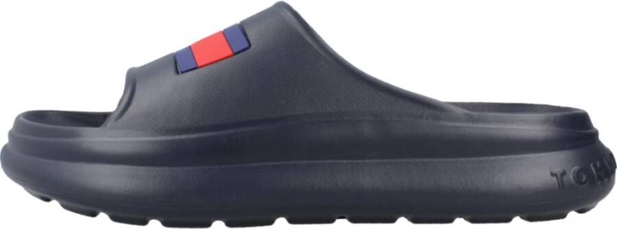Tommy Hilfiger Platte PVC Logo Muiltjes