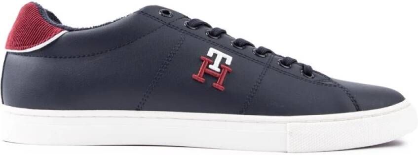 Tommy Hilfiger Sneakers CORE VULC VARSITY MONOGRAM met contrastbeleg