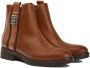 Tommy Hilfiger Leren enkellaarzen voor dames Fw0Fw05181 Brown Dames - Thumbnail 5