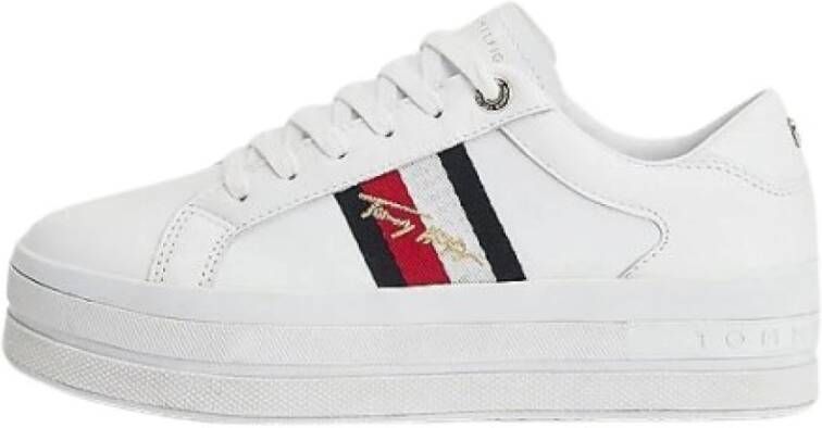 Tommy Hilfiger Dames Platform Sneaker White Dames