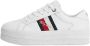Tommy Hilfiger Plateausneakers TH WEBBING FLATFORM CUPSOLE met strepen opzij - Thumbnail 2
