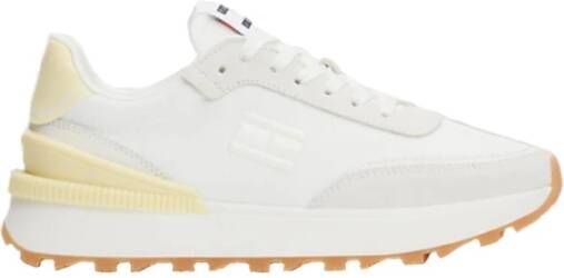 Tommy Hilfiger Dames Tech Runner Sneakers White Dames