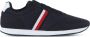 Tommy Hilfiger Eco-Fabric Sneakers LO Runner MIX Blue Heren - Thumbnail 1